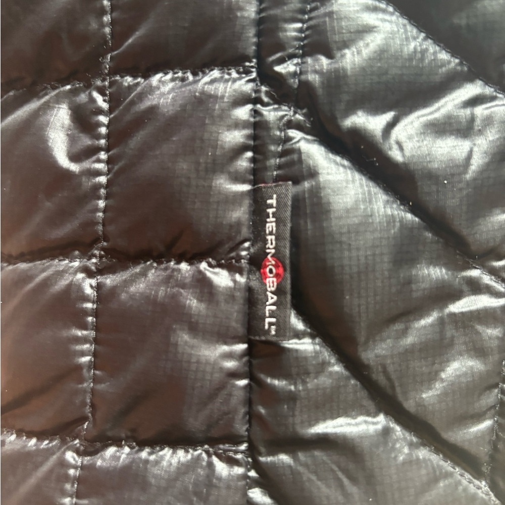 Sz S The North Face Thermoball Women's Black Quilted Jacket - Picture 14 of 14
